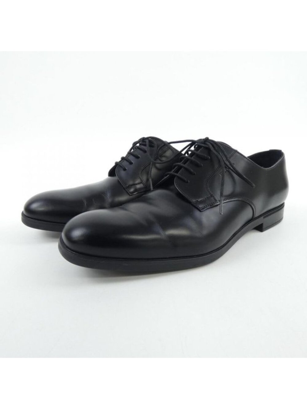 Prada 2 Ee294 Size 7.5 Black Shoes - Picture 4 of 9